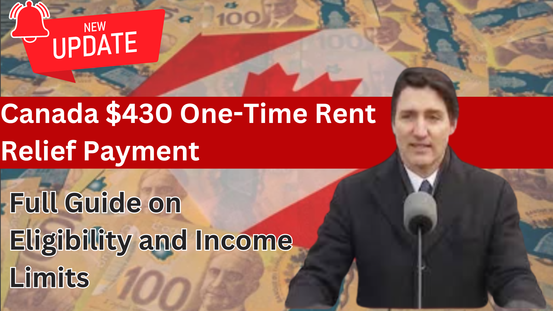 Canada $430 One-Time Rent Relief Payment 2025 Full Guide on Eligibility and Income Limits (1)